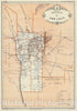 Historic Map : Argentina, San Luis (Argentina : Province) 1888 Provincia de San Luis. , Vintage Wall Art