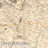 Historic Map : Chartres , France 1695 Composite Map: L'Evesche de Chartres Divise en Archidiaconez et Doyennez. , Vintage Wall Art