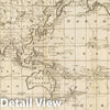 Historic Map : 1811 Chart of the World, According to Mercators Projection. - Vintage Wall Art