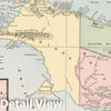 Historic Map : 1901 Map of New Guinea - Vintage Wall Art