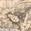 Historic Map : Lille , Belgium 1708 36. Plan du Siege de Lille, Belgium. 1708. , Vintage Wall Art