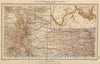 Historic Map : Arizona, Grand Canyon (Ariz.) 1929 142. Colo, Kans. , Vintage Wall Art