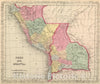Historic Map : 1859 Peru And Bolivia. - Vintage Wall Art