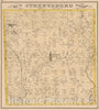 Historic Map : 1874 Streetsboro Township, Portage County, Ohio. - Vintage Wall Art