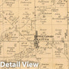 Historic Map : 1874 Streetsboro Township, Portage County, Ohio. - Vintage Wall Art