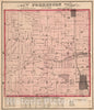 Historic Map : 1872 Forreston Township, Ogle County, Illinois. - Vintage Wall Art