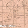 Historic Map : 1874 Kankakee Township, Laporte County, Indiana. - Vintage Wall Art