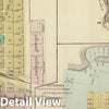 Historic Map : 1874 Map of Litchfield; Plan of Willmar; Brainerd, Minnesota. - Vintage Wall Art