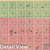 Historic Map : 1887 Richfield, Morton Co, Kansas. - Vintage Wall Art