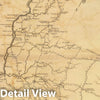 Historic Map : 1825 Lancaster District, South Carolina. - Vintage Wall Art