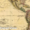 Historic Map : 1831 Western Hemisphere. - Vintage Wall Art