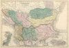 Historic Map : 1854 Turkey In Europe. - Vintage Wall Art