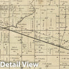 Historic Map : National Atlas - 1872 Mt. Pleasant Township, Whiteside County, Illinois. - Vintage Wall Art