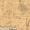 Historic Map : 1874 Butler Grove Township, Montgomery County, Illinois. - Vintage Wall Art