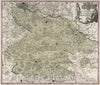 Historic Map : Germany, 1788 Ducatus Luneburgici et Comitatus Dannebergensis, , Vintage Wall Art