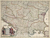 Historic Map : Bulgaria, 1682 Nova totius Hungariae,, Vintage Wall Art