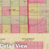 Historic Map : 1887 Greeley, Wichita, Scott counties, Leoti, Hodgeman & Greeley Cntrs, - Vintage Wall Art