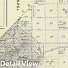 Historic Map : 1892 T.22-23S R.16-17E. - Vintage Wall Art