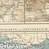 Historic Map : Austria; Hungary , Vienna (Austria), Prague Region (Czech Republic) 1881 Wien, Prag, Buda-Pest, Religionskarte Oesterreich-Ungarn. , Vintage Wall Art
