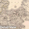 Historic Map : 1879 Denmark, Iceland, Faroe Island. Prussian Provinces Schleswig, Holstein and Lauenburg. - Vintage Wall Art