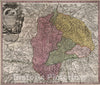 Historic Map : Romania, Transylvania (Romania) 1788 Principatus Transilvania. , Vintage Wall Art