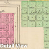 Historic Wall Map : 1887 Reece, Fall River, Hamilton, Neal, Climax. - Vintage Wall Art