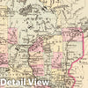 Historic Map : 1880 Minnesota. - Vintage Wall Art