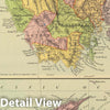 Historic Map : 1901 Tasmania, Fiji. - Vintage Wall Art