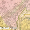 Historic Map : 1845 Canada East. - Vintage Wall Art