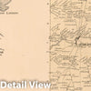 Historic Map : 1864 Orleans, Jefferson County, New York. Stone Mills. - Vintage Wall Art