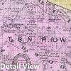 Historic Wall Map : 1898 8 N, 10 W. - Vintage Wall Art
