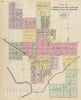 Historic Map : 1887 City of Medicine Lodge, Kansas. - Vintage Wall Art