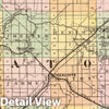Historic Map : 1873 (Map of Eaton County, Michigan) - Vintage Wall Art