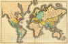Historic Map : 1836 (World) - Vintage Wall Art