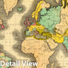Historic Map : 1836 (World) - Vintage Wall Art