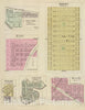 Historic Map : 1887 Auburn, Silver Lake, Kilmer, Richland, Kingston, Rossville. - Vintage Wall Art