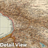 Historic Map : 1895 Caucasus. - Vintage Wall Art