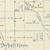 Historic Map : 1892 T.22S R.23E. - Vintage Wall Art