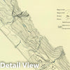 Historic Map : 1908 San Andreas Rift near Fort Ross. - Vintage Wall Art
