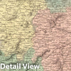 Historic Map : 1854 Ireland. v1 - Vintage Wall Art