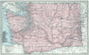 Historic Map : 1948 Washington. - Vintage Wall Art