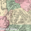 Historic Map : 1873 Utah. v2 - Vintage Wall Art