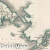 Historic Wall Map : Russia, Alaska, North Pacific Ocean 1829 Chukotskoi Zemli, Aleutskikh ostrovov i severo-zapadnago berega Ameriki , Vintage Wall Art