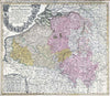 Historic Map : Belgium, 1747 Belgium Catholicum feu Decem Provinciae Germaniae Inferioris. , Vintage Wall Art