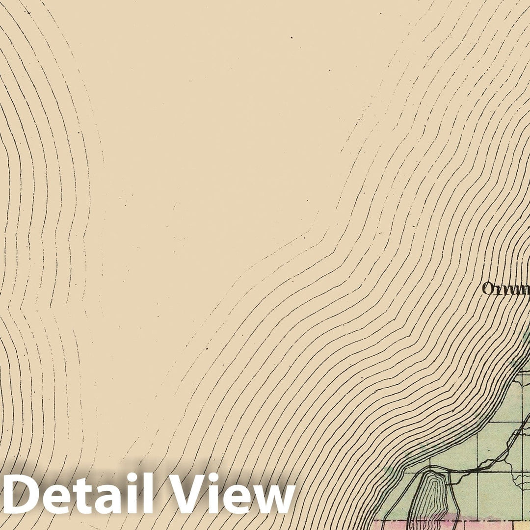 Historic Map - 1873 (Map of Leelanau County, Michigan) - Vintage Wall Art