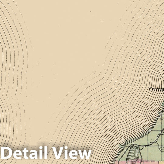 Historic Map - 1873 (Map of Leelanau County, Michigan) - Vintage Wall Art