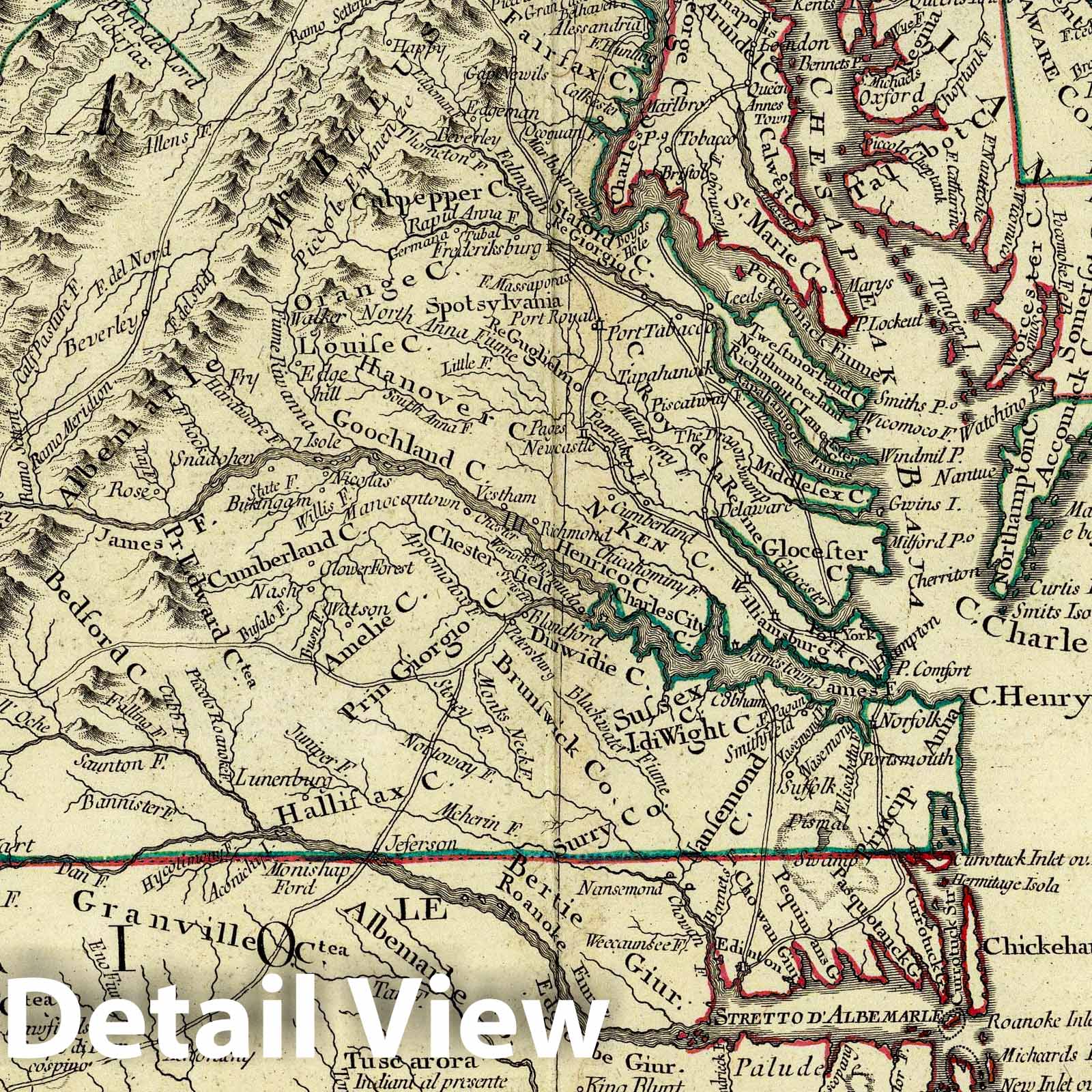 Historic Map : Delaware, 1778 Il Maryland, il Jersey Meridionale, la Delaware. , Vintage Wall Art