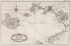 Historic Map : Italy, Naples Region (Italy), Europe 1764 Plan du Golphe, Ville et Environs de Naples , Vintage Wall Art