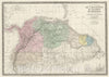 Historic Map : Colombia; Venezuela; Guyana; Surinam, 1875 Venezuela, Colombie, l'Equateur, Guyanes. , Vintage Wall Art