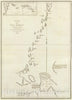Historic Map : Russia, Alaska, Commander Islands (Russia) 1797 Iles Kuriles, Aleutiennes. , Vintage Wall Art